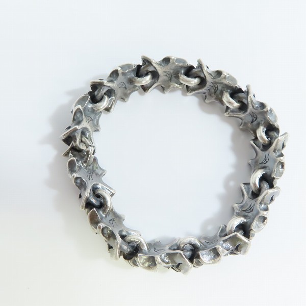 実際に弊社で買取させて頂いた【ギャラ付】CRAZY PIG/クレイジーピッグ ZOMBIE LINK/ゾンビリンク ブレスレット #850の画像 2枚目