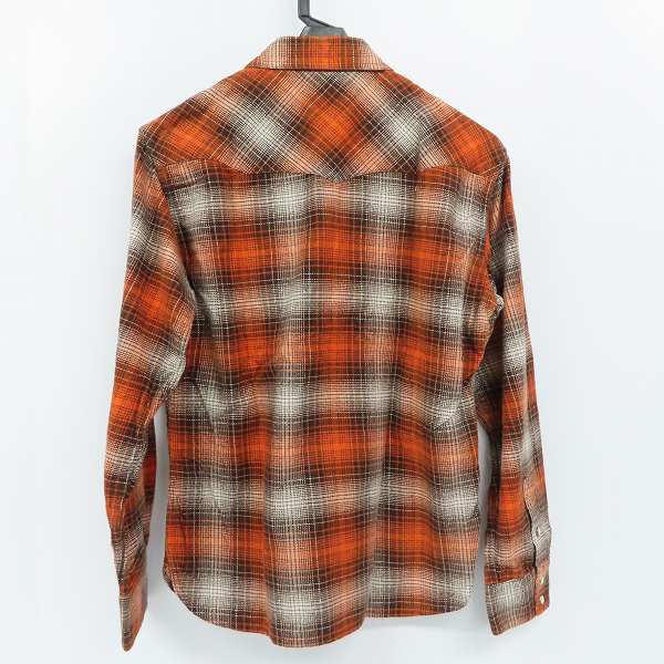 実際に弊社で買取させて頂いたTHE FLAT HEAD/フラットヘッド ネルシャツ ウエスタンシャツ 長袖シャツ/38の画像 1枚目