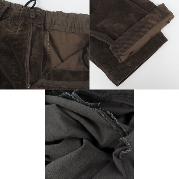 実際に弊社で買取させて頂いた417 by EDIFICE/フォーワンセブンエディフィス コーデュロイ セットアップ/XLの画像 6枚目