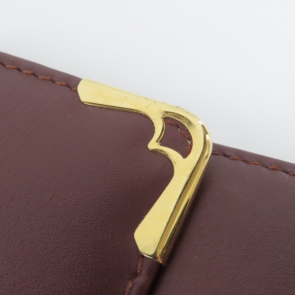 実際に弊社で買取させて頂いたCartier/カルティエ マストライン レザー クラッチバッグの画像 6枚目