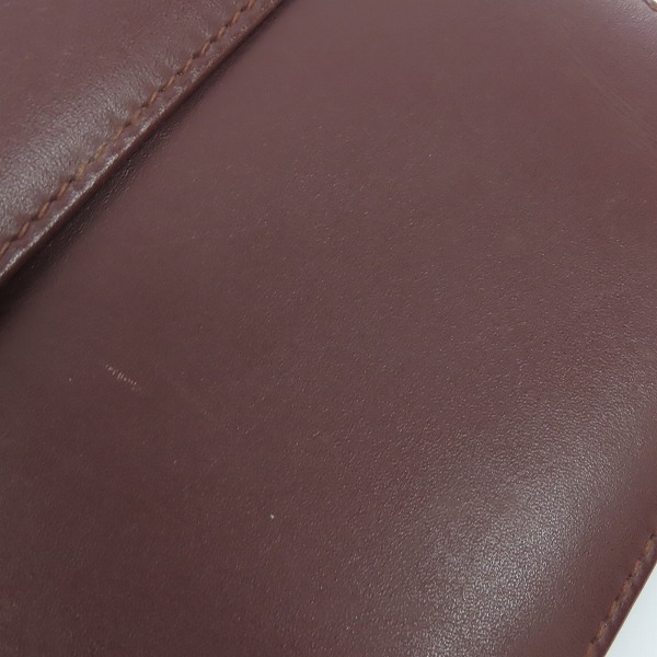 実際に弊社で買取させて頂いたCartier/カルティエ マストライン レザー クラッチバッグの画像 7枚目