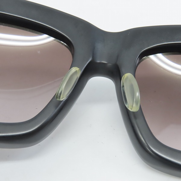 実際に弊社で買取させて頂いたKUBORAUM BERLIN/クボグラム MASKE C2 サングラス/アイウェア/ブラックの画像 3枚目