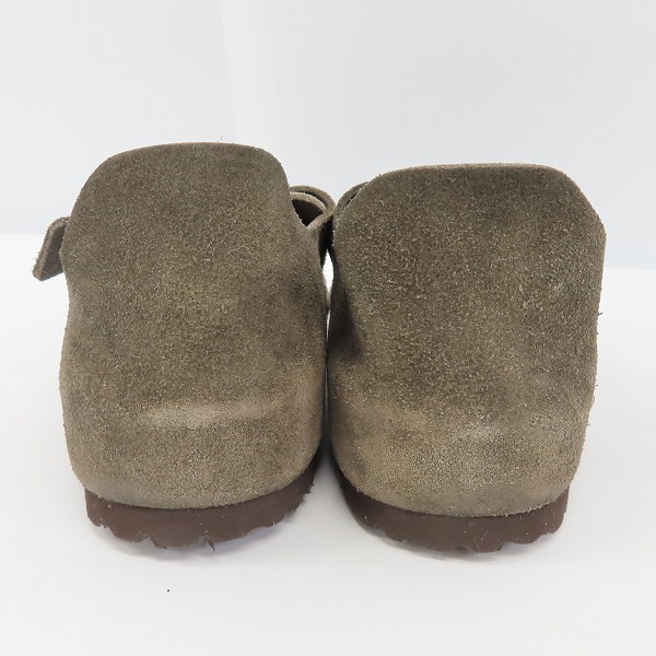 実際に弊社で買取させて頂いたBIRKENSTOCK/ビルケンシュトック LONDON BS TAUPE ロンドン スウェード 43/28.0の画像 1枚目