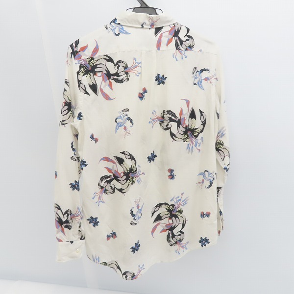 実際に弊社で買取させて頂いたPS Paul Smith/ピーエスポールスミス Lily プリントシャツ 112310/Sの画像 1枚目