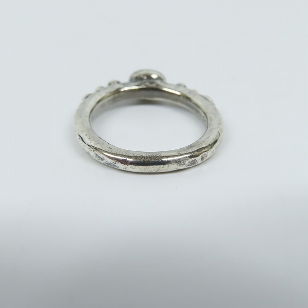 実際に弊社で買取させて頂いた【ギャラ付き】Loree Rodkin/ローリーロドキン TINY MEDIEVAL OVAL BEZEL CROSS BANDリングwジルコニア 8号の画像 3枚目