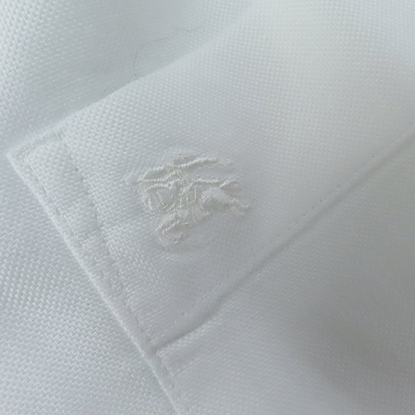 実際に弊社で買取させて頂いたBURBERRY LONDON/バーバリーロンドン BD ハーフスリーブシャツ BBW03-800-01/Mの画像 8枚目