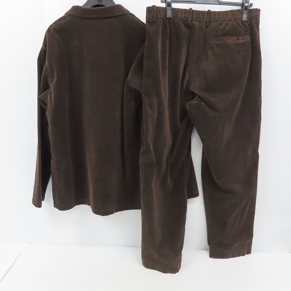 実際に弊社で買取させて頂いた417 by EDIFICE/フォーワンセブンエディフィス コーデュロイ セットアップ/XLの画像 1枚目