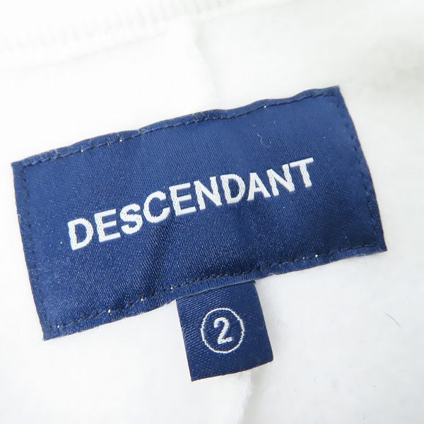 実際に弊社で買取させて頂いたDESCENDANT/ディセンダント バックロゴ ホッケー Vネック スウェット トレーナー/2の画像 2枚目