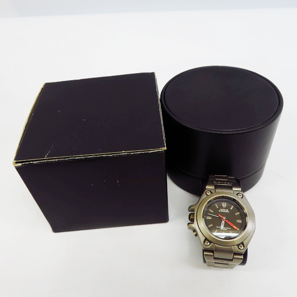 実際に弊社で買取させて頂いたG-SHOCK/Gショック MR-G アナログ フルメタル MRG-120T-1A【動作未確認】の画像 7枚目