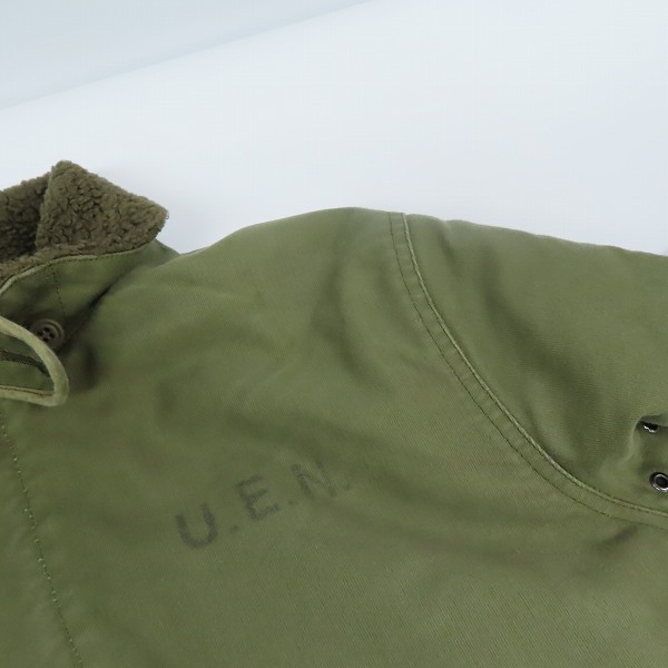 実際に弊社で買取させて頂いたuniform experiment/ユニフォームエクスペリメント N-1 デッキジャケット UE-091025/2の画像 7枚目