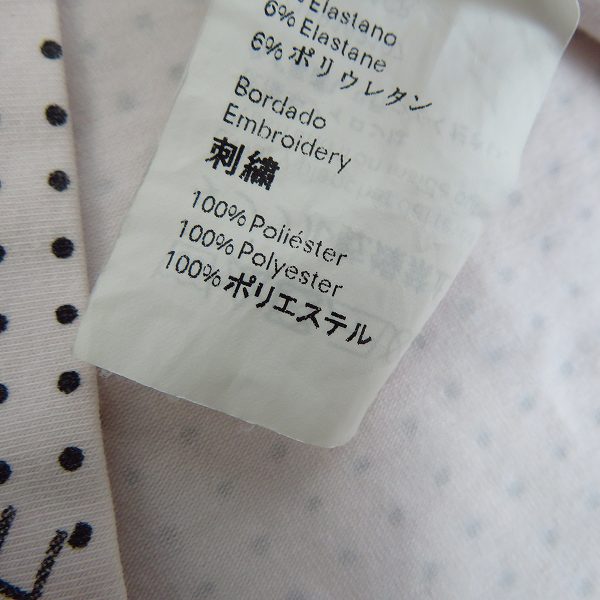 実際に弊社で買取させて頂いた【JPタグ】LOEWE/ロエベ 電話プリント レディース Tシャツ/Mの画像 4枚目