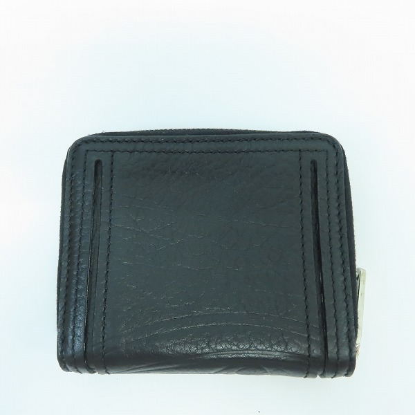 実際に弊社で買取させて頂いたCELINE /セリーヌ 2つ折り 財布/ウォレット コインケース ラウンド ブラックの画像 1枚目