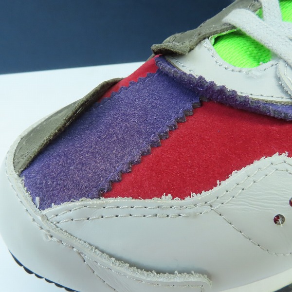 実際に弊社で買取させて頂いたkolor/カラー マルチカラー レザー スニーカー/シューズ 19WCM-A08508S/27.5の画像 7枚目