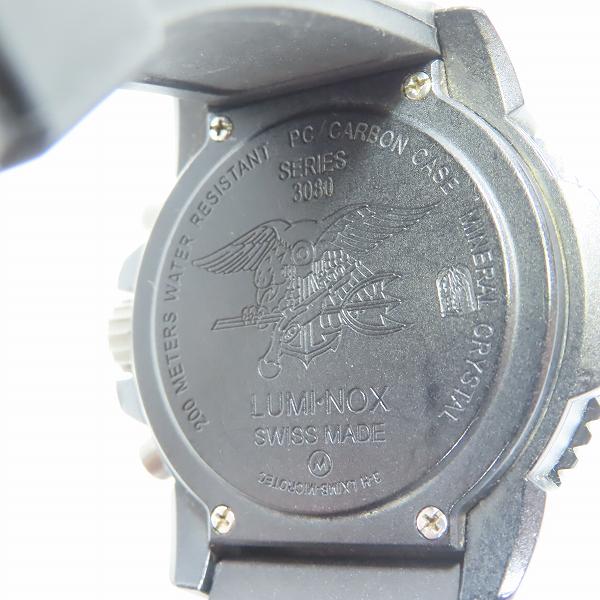 実際に弊社で買取させて頂いたLUMINOX/ルミノックス NAVY SEAL COLORMARK  3080 SERIES クロノグラフ 腕時計の画像 3枚目