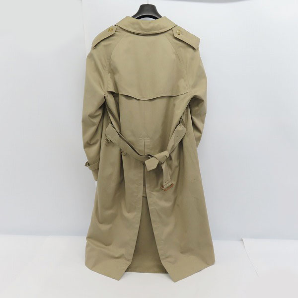 実際に弊社で買取させて頂いたBurberrys/バーバリー 裏地チェック柄/ライナー付き ロングトレンチコート/40 の画像 1枚目