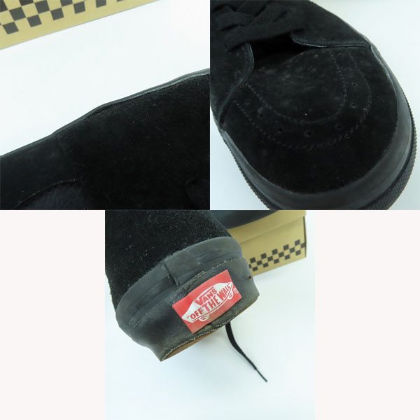 実際に弊社で買取させて頂いたVANS/バンズ SK8-HI/スケートハイ ハイカットスニーカー ブラック/黒 V38-47RB 303351-0003/28.0の画像 6枚目