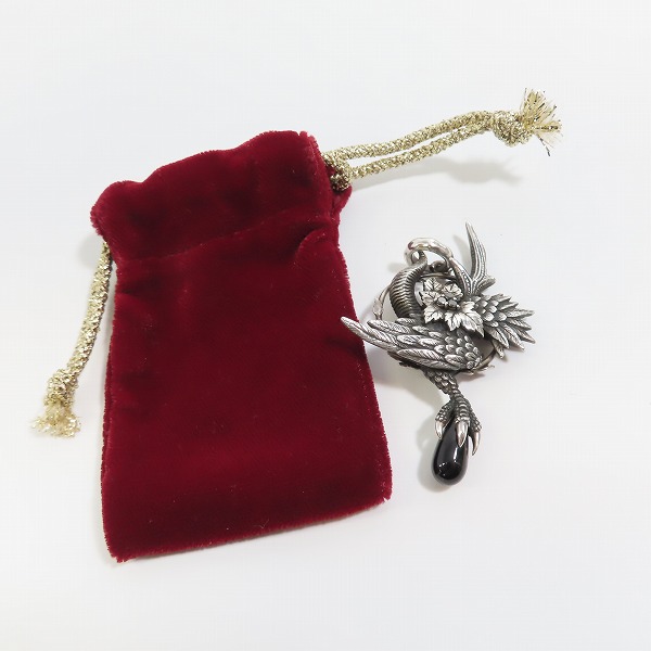 実際に弊社で買取させて頂いたBloody Mary/ブラッディマリー キングダム ペンダント w/ブラックダイヤ オニキスの画像 7枚目