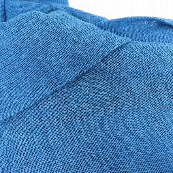 実際に弊社で買取させて頂いたBLUE BLUE/ブルーブルー リネン混 藍染めベスト の画像 4枚目