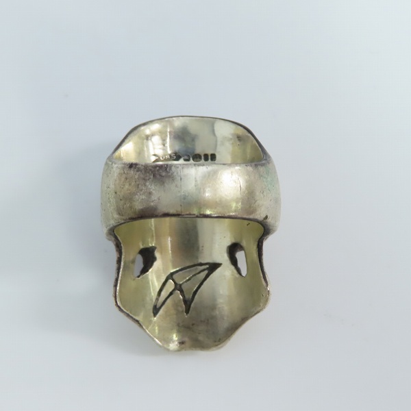 実際に弊社で買取させて頂いたCRAZY PIG/クレイジーピッグ サイコキラースカル リング /16号の画像 3枚目