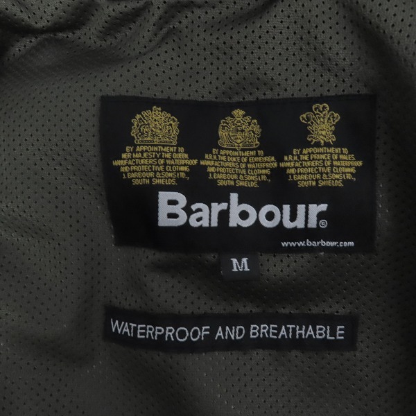実際に弊社で買取させて頂いたBarbour/バブアー Foxtrot Jacket/フォックストロット ジャケット 1901199/Mの画像 3枚目