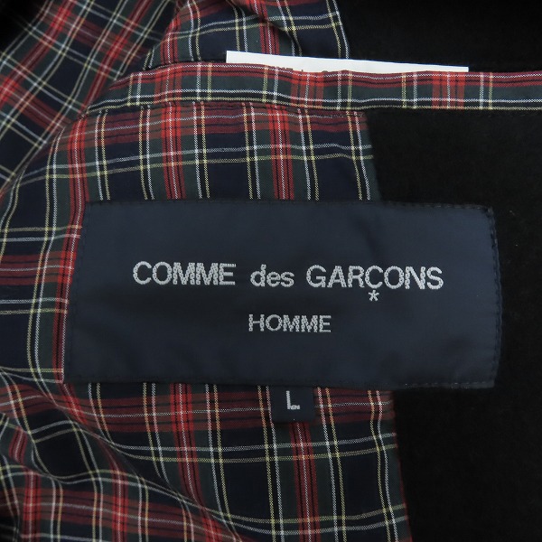 COMME des GARCONS HOMME/コムデギャルソンオム AD2010 ウール コート