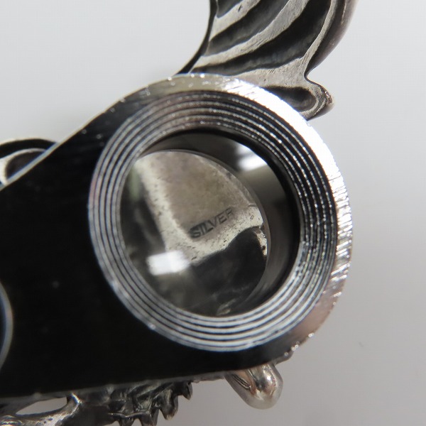 実際に弊社で買取させて頂いた【ギャラ付】THIRTEEN DESIGNS/サーティーンデザインズ FLYING SKULL Bangle/フライング スカル バングルの画像 7枚目