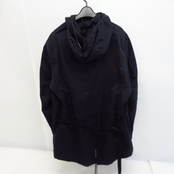 実際に弊社で買取させて頂いたDIESEL BLACK GOLD/ディーゼルブラックゴールド モッズコート ネイビー/XLの画像 1枚目