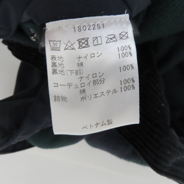 実際に弊社で買取させて頂いたBarbour/バブアー Oreljacket/ジャケット 1802251 ネイビー/Sの画像 4枚目