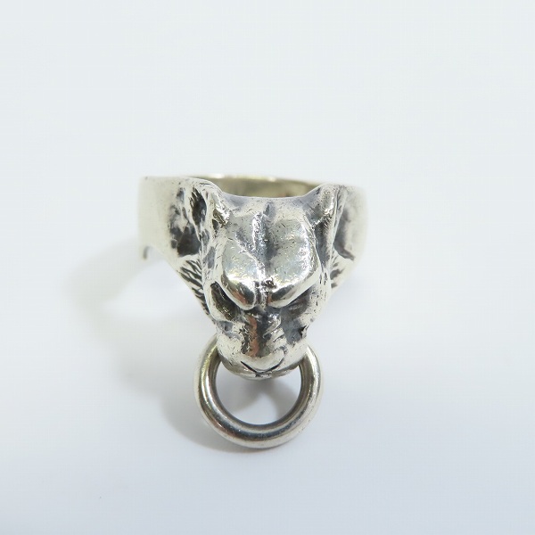 実際に弊社で買取させて頂いたCRAZY PIG/クレイジーピッグ スモールタイガーヘッド リング  17-18号の画像 1枚目