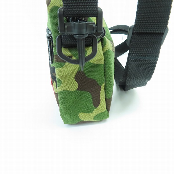 実際に弊社で買取させて頂いたManhattan Portage/マンハッタンポーテージ 迷彩柄 カモ ショルダーバッグ/ボディバッグの画像 2枚目