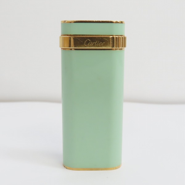 実際に弊社で買取させて頂いたCartier/カルティエ ガスライター グリーン