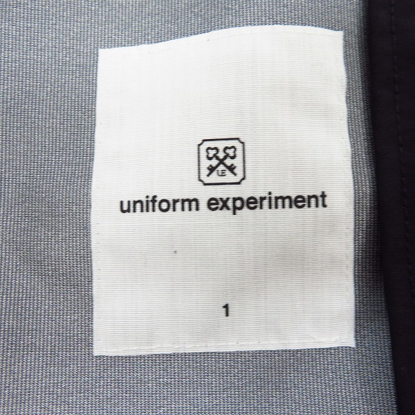 実際に弊社で買取させて頂いた【未使用】uniform experiment/ユニフォームエクスペリメント MOUNTAIN PARKA/マウンテンパーカ UE-212032/1の画像 2枚目