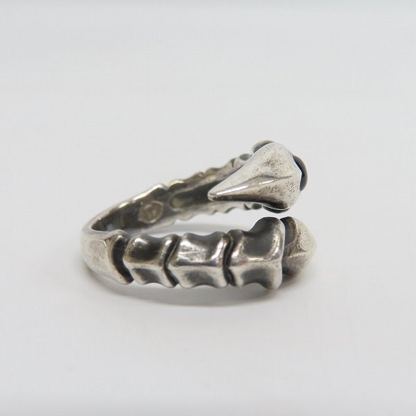 実際に弊社で買取させて頂いたBloody Mary/ブラッディマリー ダブルタローンリング/11号の画像 4枚目