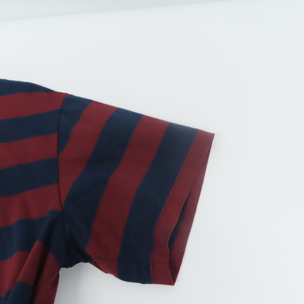 実際に弊社で買取させて頂いたkolor/カラー BEACON ボーダードッキング ポロシャツ/ラガーシャツ 21SBM T06233/1の画像 6枚目