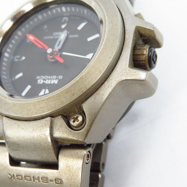 実際に弊社で買取させて頂いたG-SHOCK/Gショック MR-G アナログ フルメタル MRG-120T-1A【動作未確認】の画像 5枚目