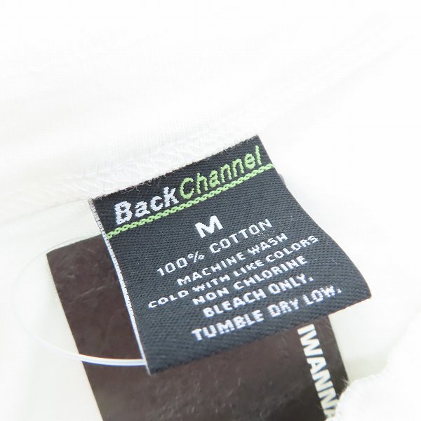 実際に弊社で買取させて頂いた【未使用】BACK CHANNEL/バックチャンネル ヘンリーネック Tシャツ Mの画像 2枚目