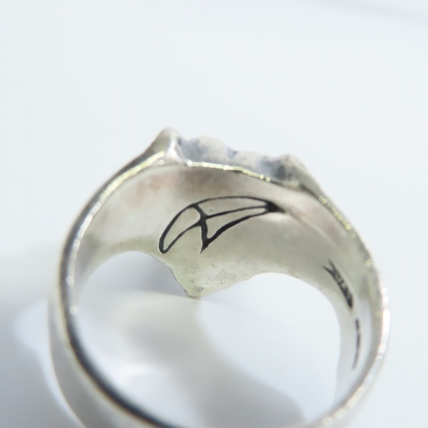 実際に弊社で買取させて頂いたCRAZY PIG/クレイジーピッグ スモールタイガーヘッド リング  17-18号の画像 5枚目