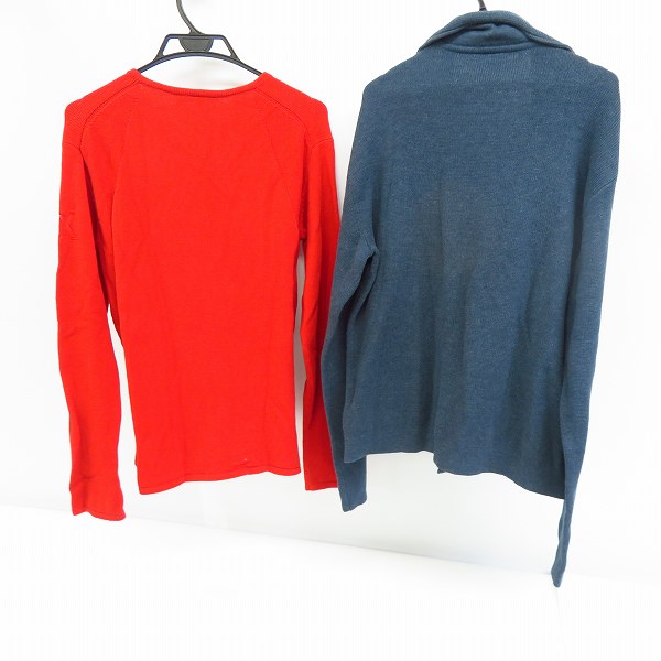 実際に弊社で買取させて頂いたARMANI EXCHANGE/アルマーニエクスチェンジ ジップアップニット/ジャケット/M 2点セットの画像 1枚目