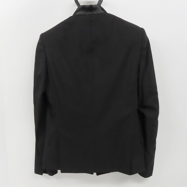 実際に弊社で買取させて頂いたIHARAYASUHIRO DENIM/ミハラヤスヒロ デニム ノーカラーテーラードジャケット/44の画像 1枚目