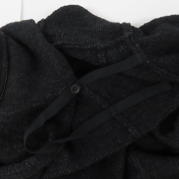 実際に弊社で買取させて頂いたThe Viridi-anne/ザヴィリジアン 15AW ウール フードニット VI2427-07 3の画像 7枚目