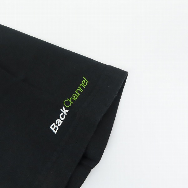 実際に弊社で買取させて頂いた【未使用】BACK CHANNEL/バックチャンネル プリント Tシャツ Mの画像 4枚目