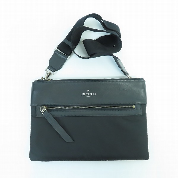 実際に弊社で買取させて頂いたJIMMY CHOO/ジミーチュウ  2WAY ナイロン クラッチバッグ/ショルダーバッグ
