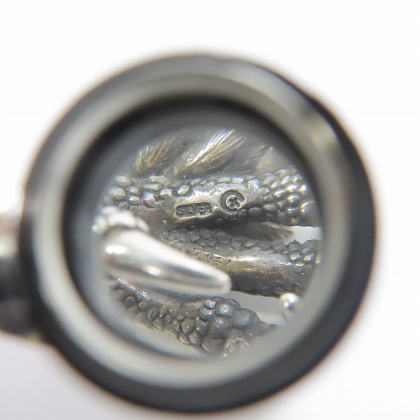 実際に弊社で買取させて頂いたBloody Mary/ブラッディマリー ナイトレイブンペンダント w/ファイヤーオパールの画像 3枚目