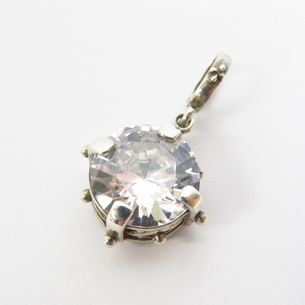 実際に弊社で買取させて頂いたLoree Rodkin/ローリーロドキン 石付き イニシャルペンダント/H