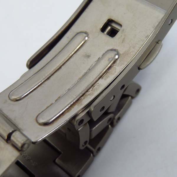 実際に弊社で買取させて頂いたG-SHOCK/Gショック MR-G メタルバンド MRG-100T-8【動作未確認】の画像 4枚目