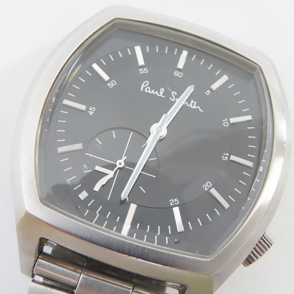 実際に弊社で買取させて頂いたPaul Smith/ポールスミス ナンバー7 腕時計【動作未確認】の画像 4枚目