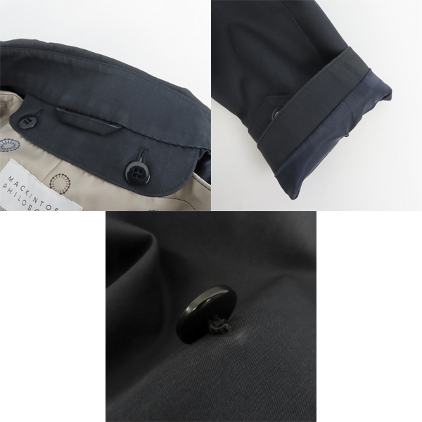 実際に弊社で買取させて頂いたMACKINTOSH PHILOSOPHY/マッキントッシュフィロソフィー ステンカラーコート H1C25-600-29/38の画像 8枚目