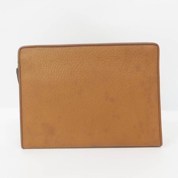 実際に弊社で買取させて頂いたBURBERRYS/バーバリーズ セカンドバッグ/クラッチバッグ ブラウンの画像 1枚目