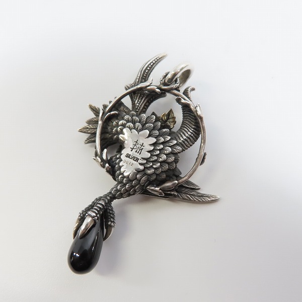 実際に弊社で買取させて頂いたBloody Mary/ブラッディマリー キングダム ペンダント w/ブラックダイヤ オニキスの画像 1枚目