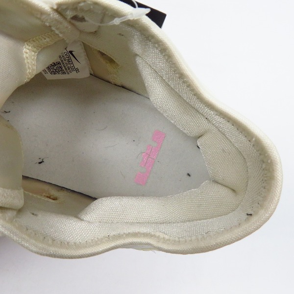 実際に弊社で買取させて頂いたatmos × NIKE/アトモス×ナイキ LEBRON 18 LOW "SAKURA" CV7562-101/28.5の画像 4枚目